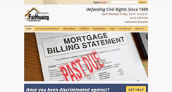 Desktop Screenshot of massfairhousing.org